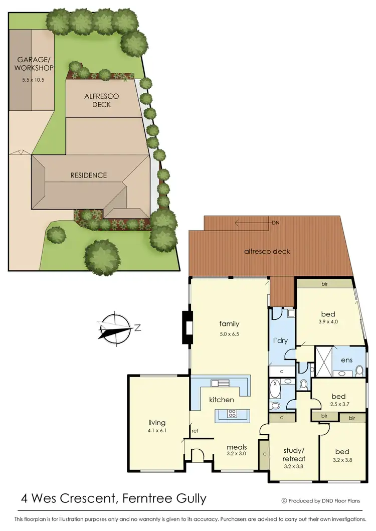 Floorplan of Homely house listing, 4 Wes Crescent, Ferntree Gully VIC 3156