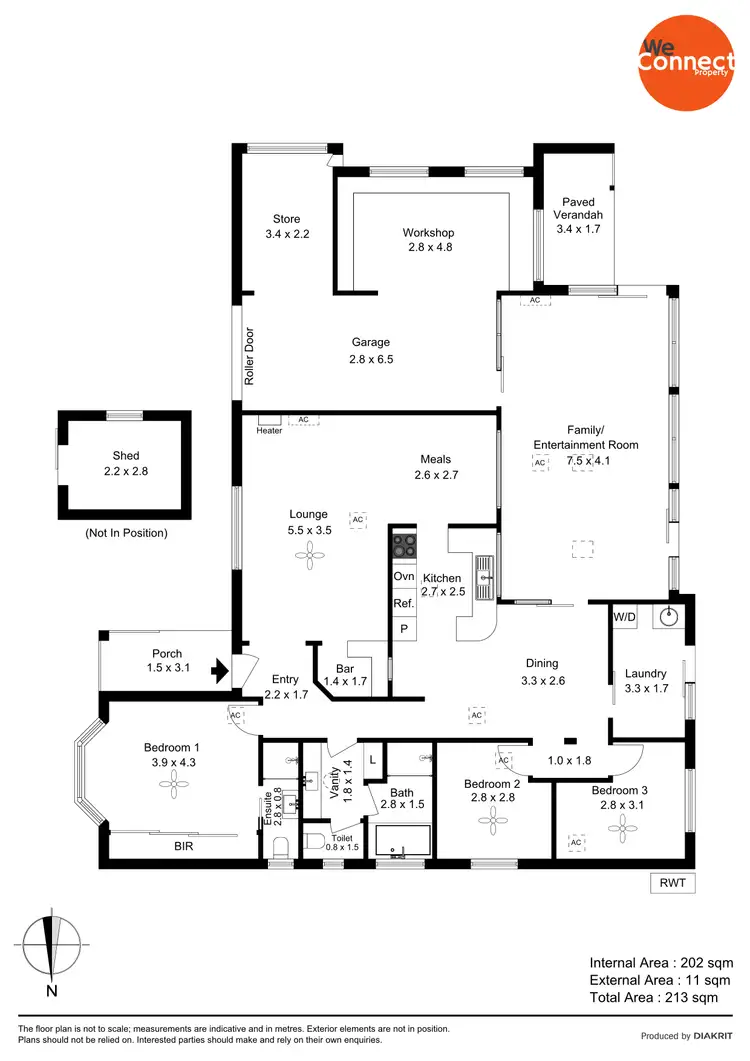 Floorplan of Homely house listing, 11 Manica Avenue, Noarlunga Downs SA 5168