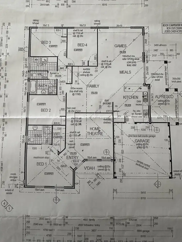 Floorplan of Homely house listing, 20 Ollave Circuit, Aveley WA 6069