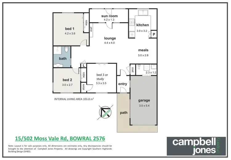 Floorplan of Homely villa listing, 15/502 Moss Vale Road, Bowral NSW 2576