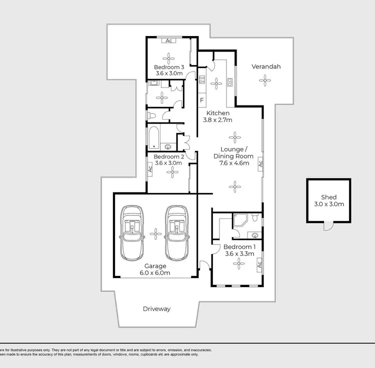 Floorplan of Homely house listing, 35 Warbird Street, Zuccoli NT 832