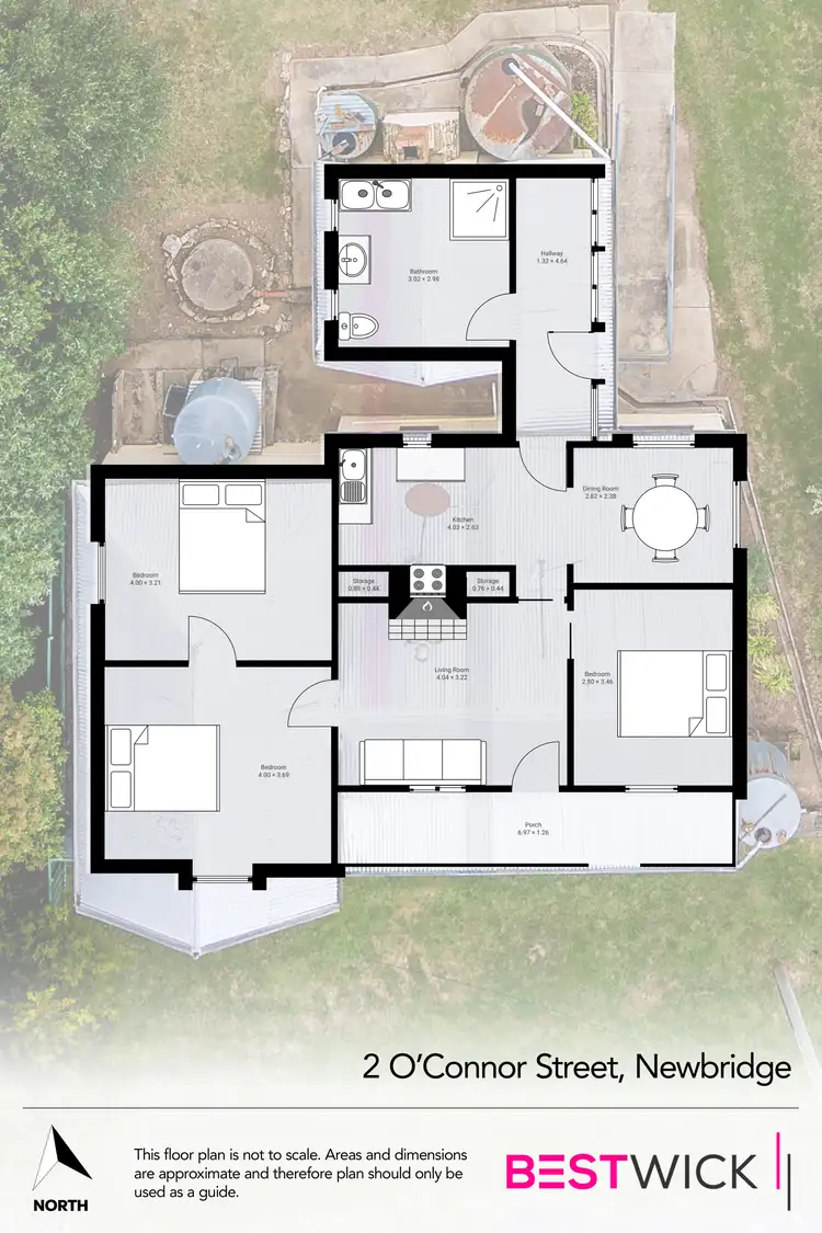 Floorplan of Homely house listing, 2 O'Connor Street, Newbridge NSW 2795