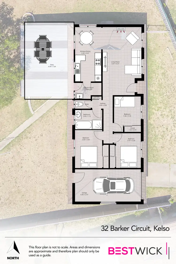 Floorplan of Homely house listing, 32 Barker Circuit, Kelso NSW 2795