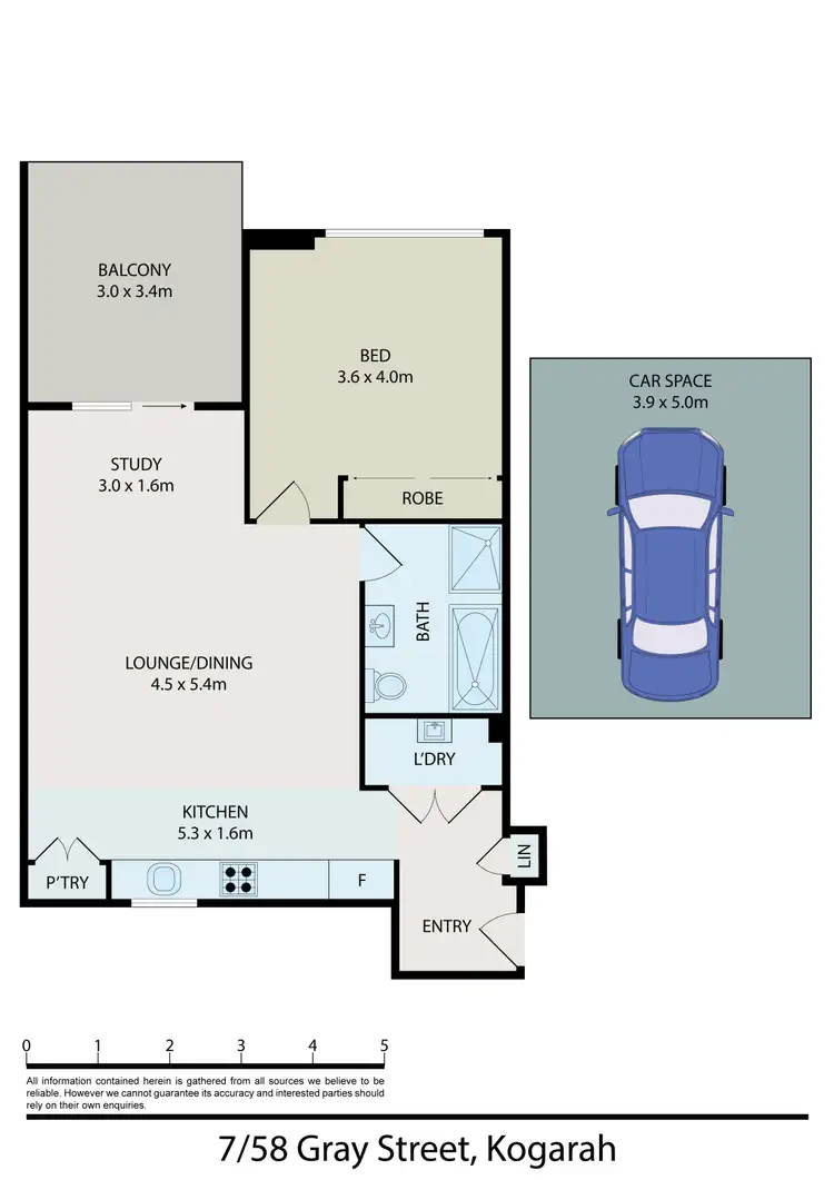 Floorplan of Homely apartment listing, 7/58-60 Gray Street, Kogarah NSW 2217