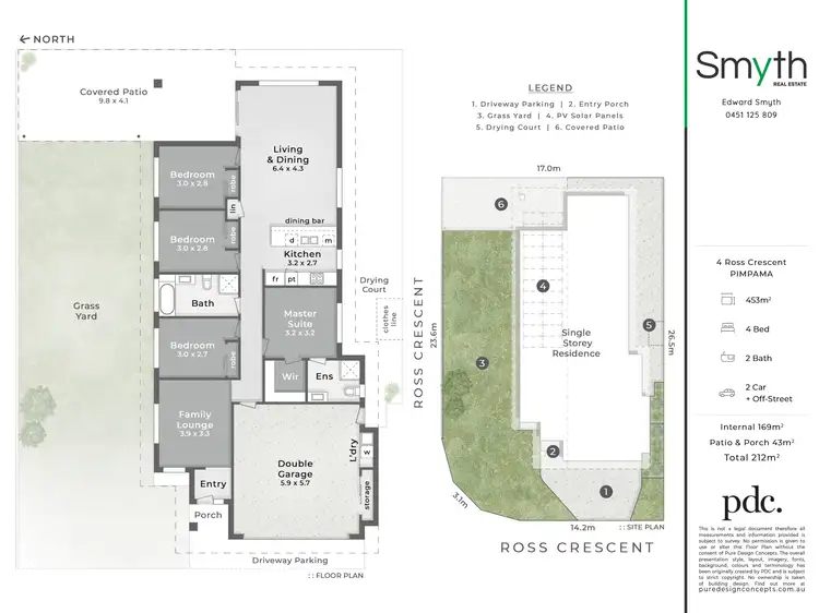 Floorplan of Homely house listing, 4 Ross Crescent, Pimpama QLD 4209