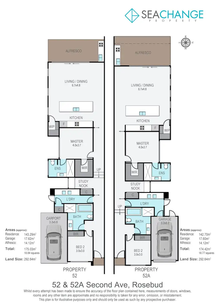 Floorplan of Homely house listing, 52 Second Avenue, Rosebud VIC 3939