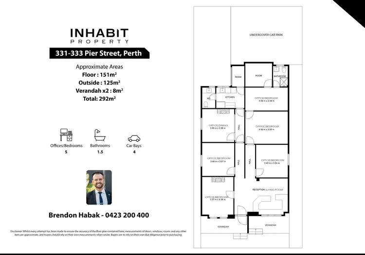 Floorplan of Homely house listing, 331 Pier Street, Perth WA 6000