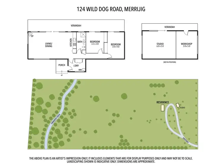 Floorplan of Homely rural property listing, 124 Wild Dog Road, Merrijig VIC 3723