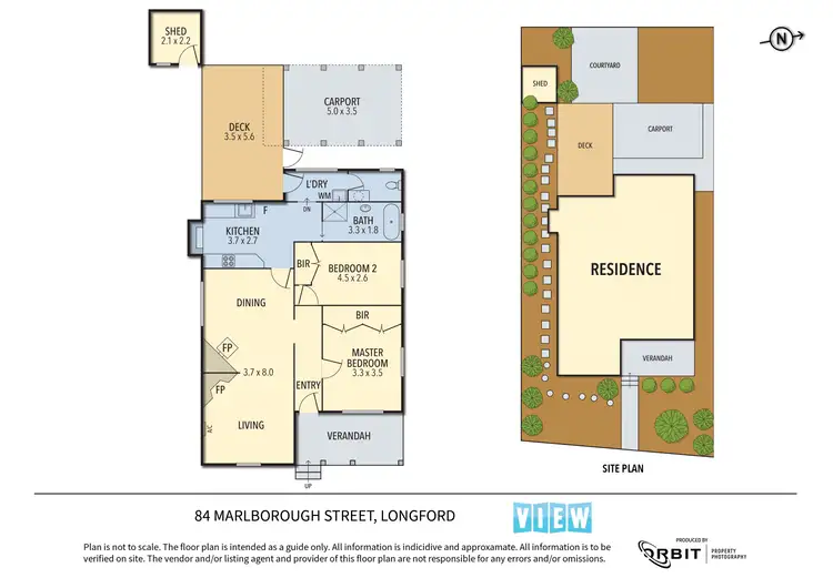 Floorplan of Homely house listing, 84 Marlborough Street, Longford TAS 7301