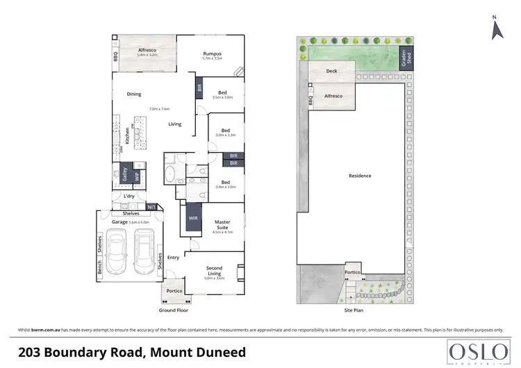 Floorplan of Homely house listing, 203 Boundary Road, Mount Duneed VIC 3217