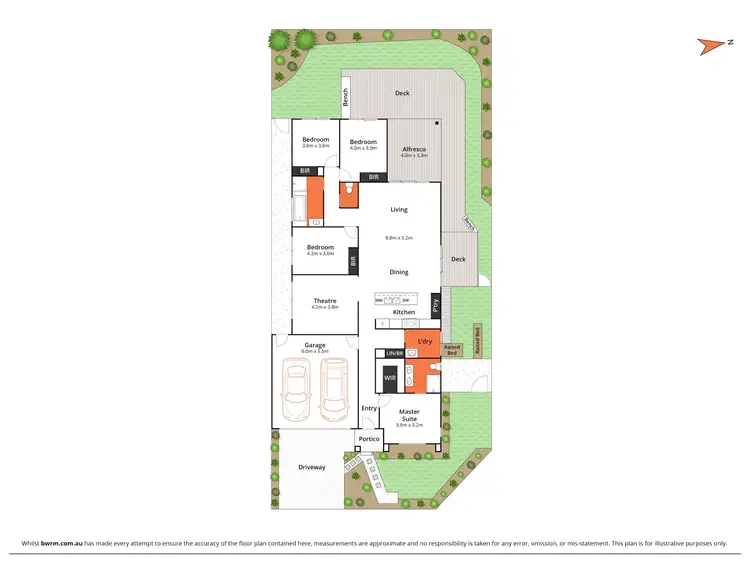Floorplan of Homely house listing, 10 Iris Loop, Armstrong Creek VIC 3217