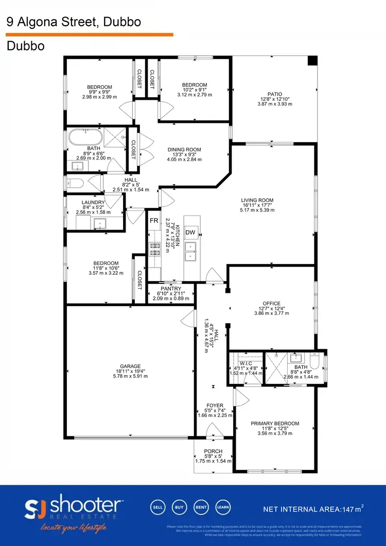 Floorplan of Homely house listing, 9 Algona Street, Dubbo NSW 2830