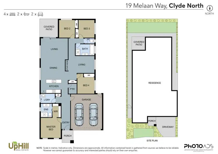 Floorplan of Homely house listing, 19 Melaan Way, Clyde North VIC 3978