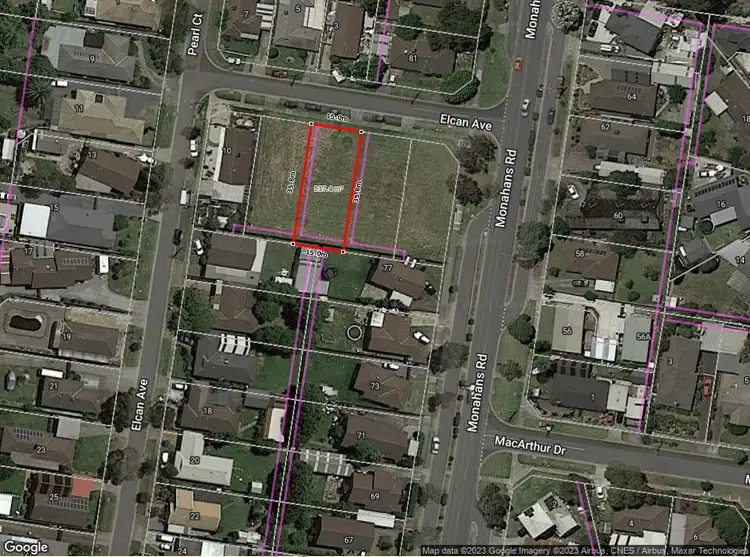 Floorplan of Homely land listing, 6 ELCAN AVENUE, Cranbourne West VIC 3977