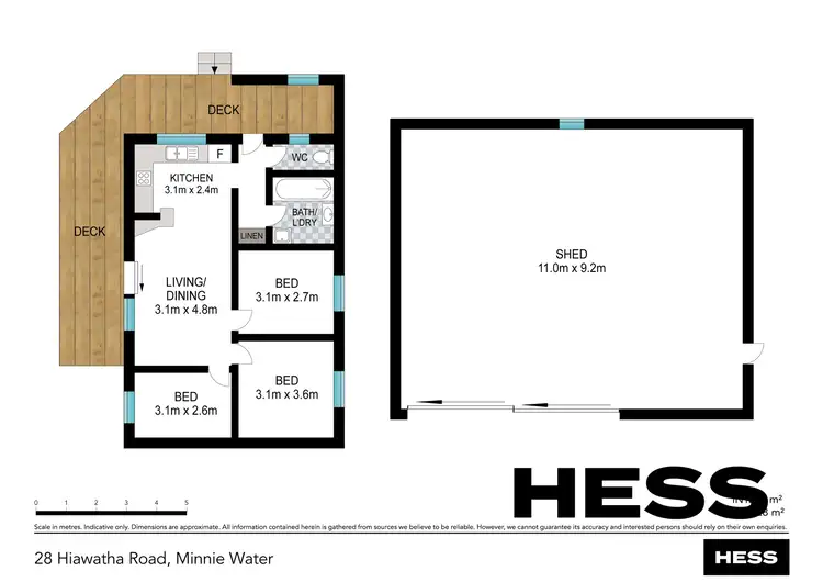 Floorplan of Homely house listing, 28 Hiawatha Road, Minnie Water NSW 2462
