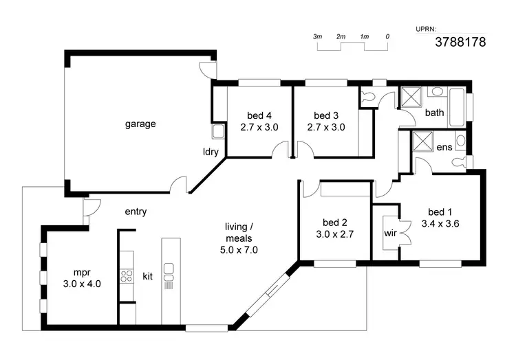 Floorplan of Homely house listing, Address available on request