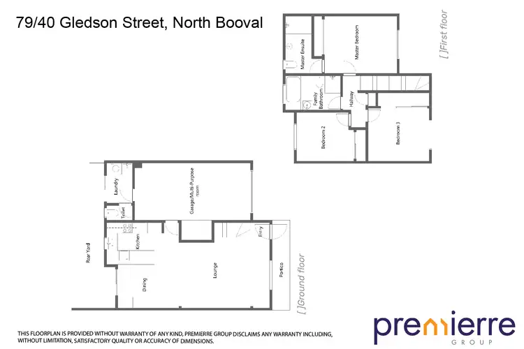 Floorplan of Homely townhouse listing, 79/40 Gledson Street, North Booval QLD 4304