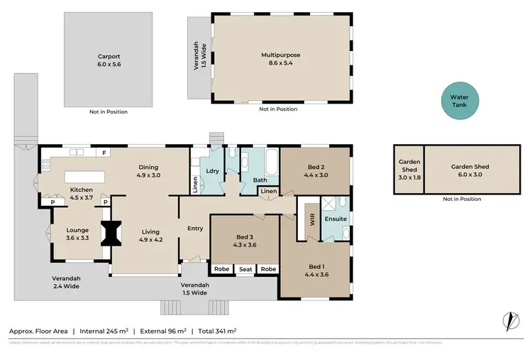 Floorplan of Homely house listing, 10 Candowie Crescent, Karana Downs QLD 4306