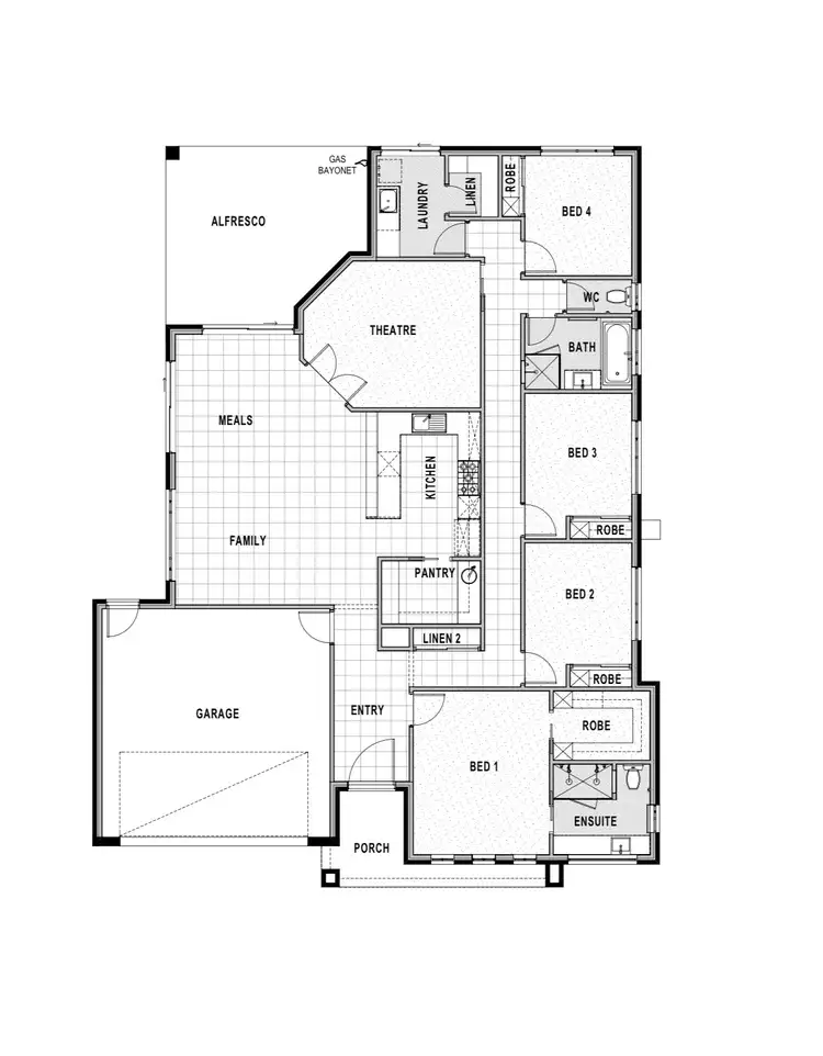 Floorplan of Homely house listing, 23 RIVERSIDE BOULEVARD, Killara VIC 3691