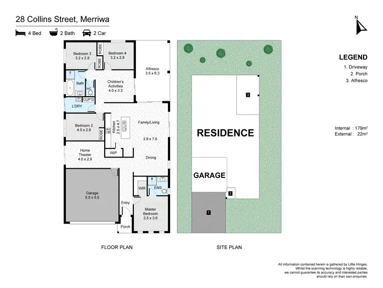 Floorplan of Homely house listing, 28 COLLINS STREET, Merriwa NSW 2329