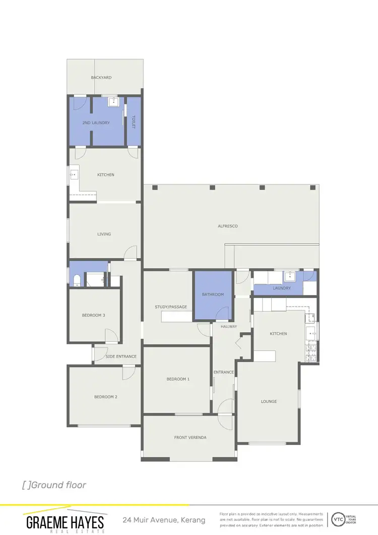 Floorplan of Homely house listing, 24 Muir Avenue, Kerang VIC 3579