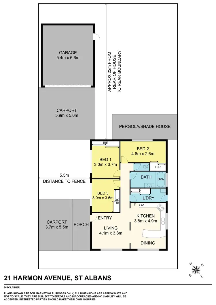 Floorplan of Homely house listing, 31 Harmon Avenue, St Albans VIC 3021