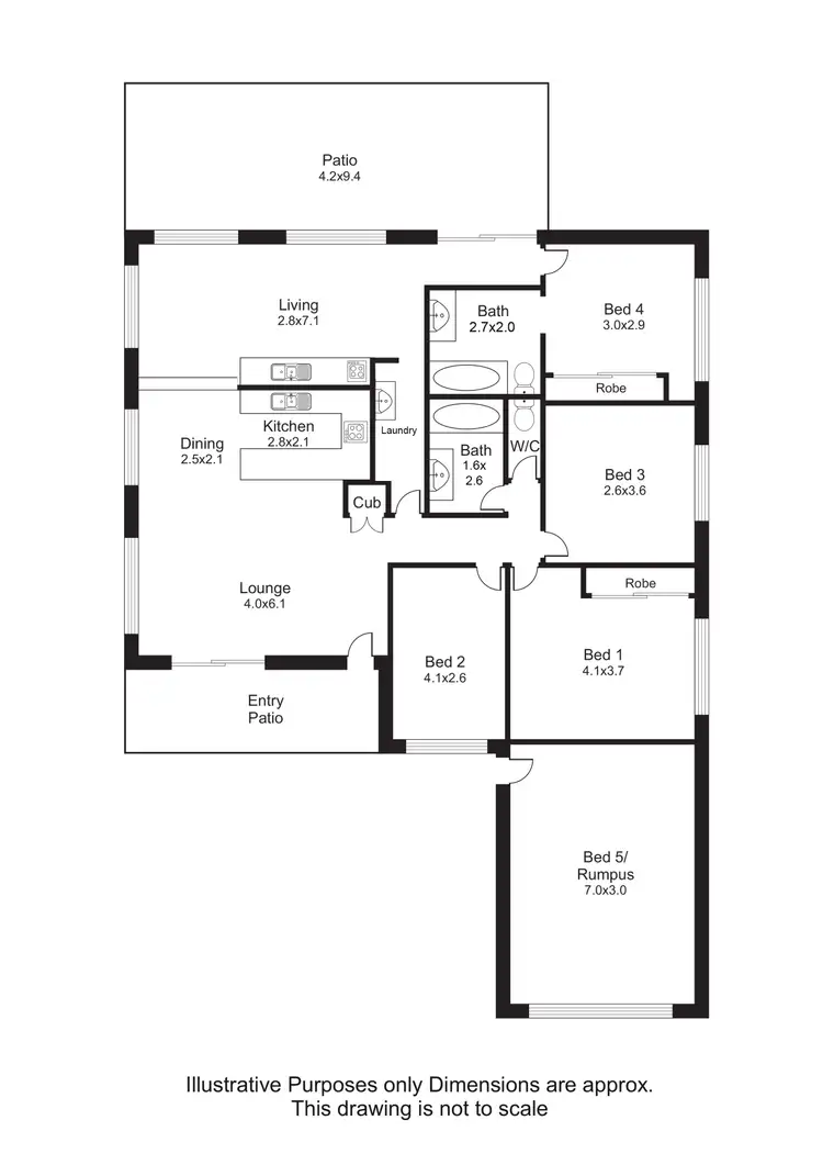 Floorplan of Homely house listing, 17 Carnation Drive, Mooroobool QLD 4870