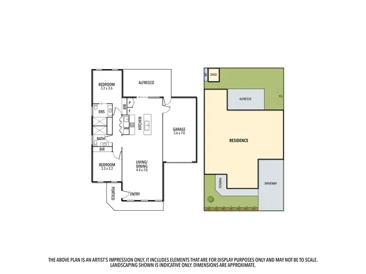 Floorplan of Homely townhouse listing, 7 Station Street, Mansfield VIC 3722