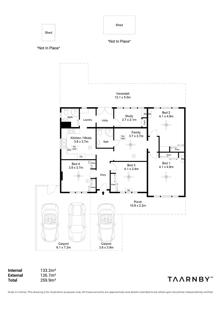 Floorplan of Homely house listing, 19 Knight Street, West Richmond SA 5033