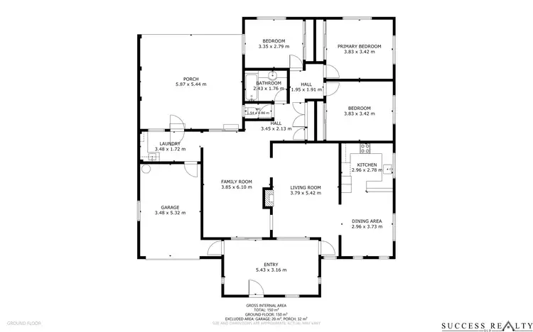 Floorplan of Homely house listing, 43 Hursley Road, Newtown QLD 4350