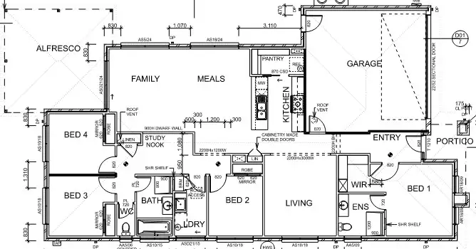 Floorplan of Homely house listing, 6 Carmichael crt, Nagambie VIC 3608