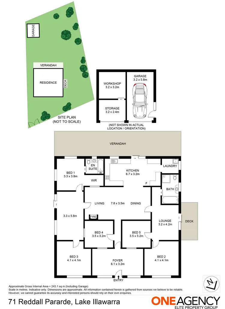 Floorplan of Homely house listing, 71 Reddall Parade, Lake Illawarra NSW 2528