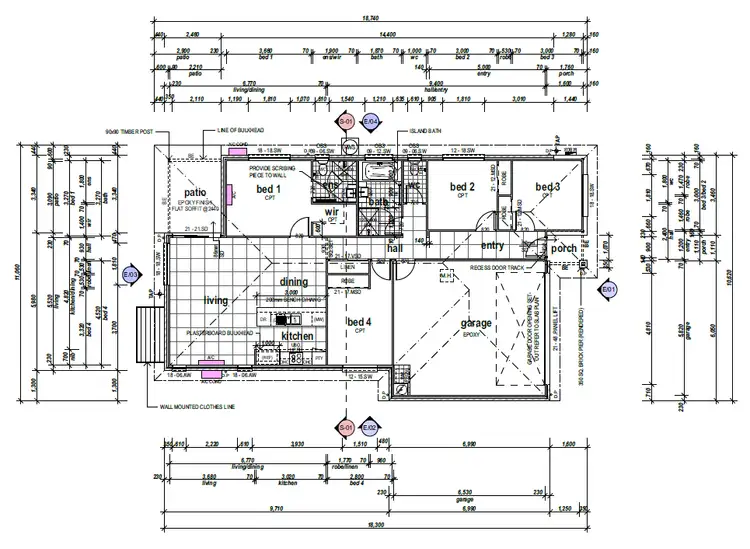 Floorplan of Homely house listing, 43 Wright Crescent,, Flinders View QLD 4305