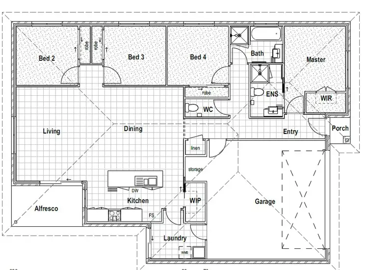 Floorplan of Homely house listing, Address available on request