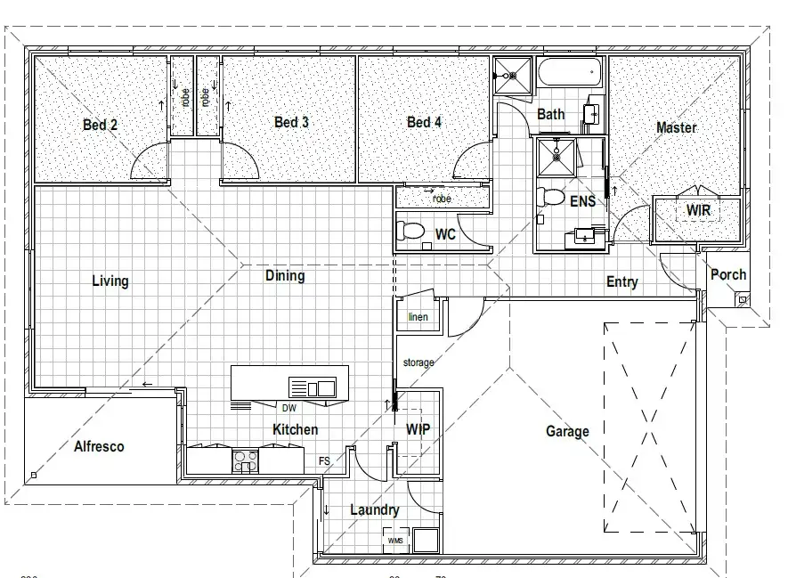 Floorplan of Homely house listing, Address available on request