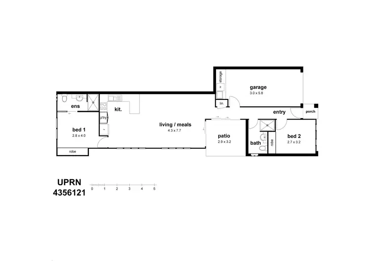 Floorplan of Homely semi-detached listing, Address available on request