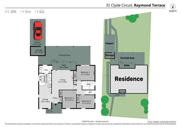 Floorplan of Homely house listing, 31 Clyde Circuit, Raymond Terrace NSW 2324