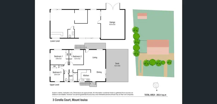 Floorplan of Homely house listing, 3 Corella Crescent, Mount Louisa QLD 4814