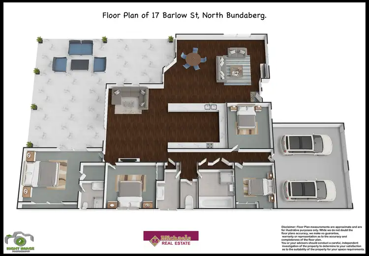Floorplan of Homely house listing, 17 Barlow Street, Bundaberg North QLD 4670