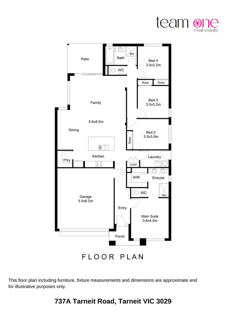 Floorplan of Homely house listing, 737A Tarneit Road, Tarneit VIC 3029