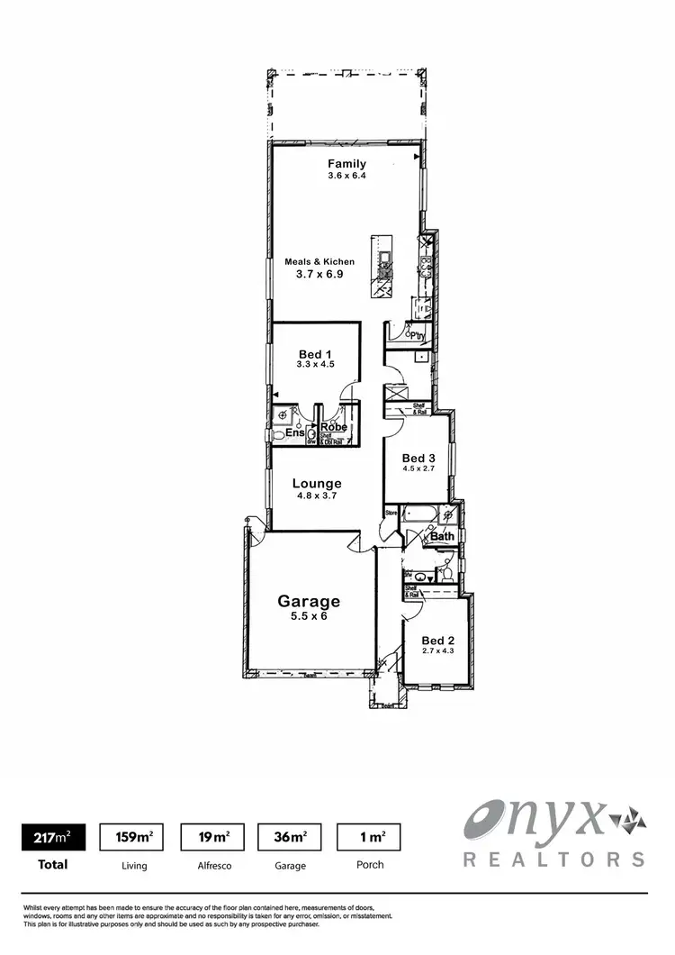 Floorplan of Homely house listing, 4A Hargrave Street, Northfield SA 5085