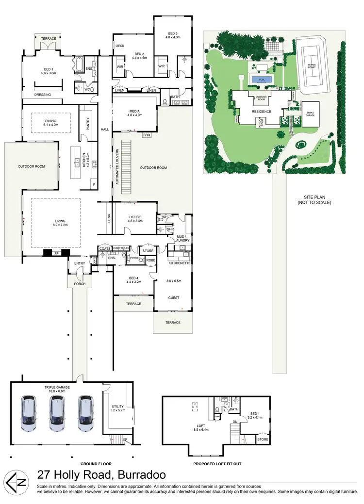 Floorplan of Homely house listing, 27 Holly Road, Burradoo NSW 2576