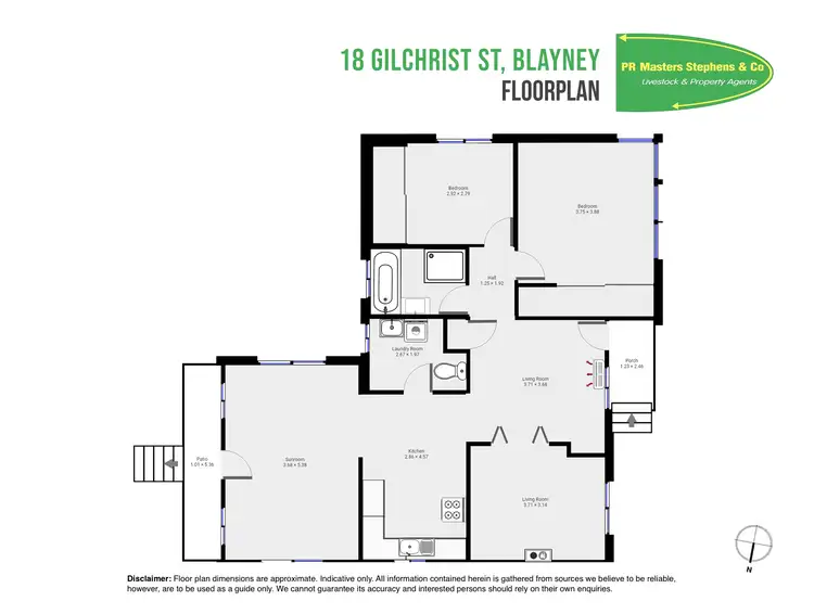 Floorplan of Homely house listing, 18 Gilchrist Street, Blayney NSW 2799