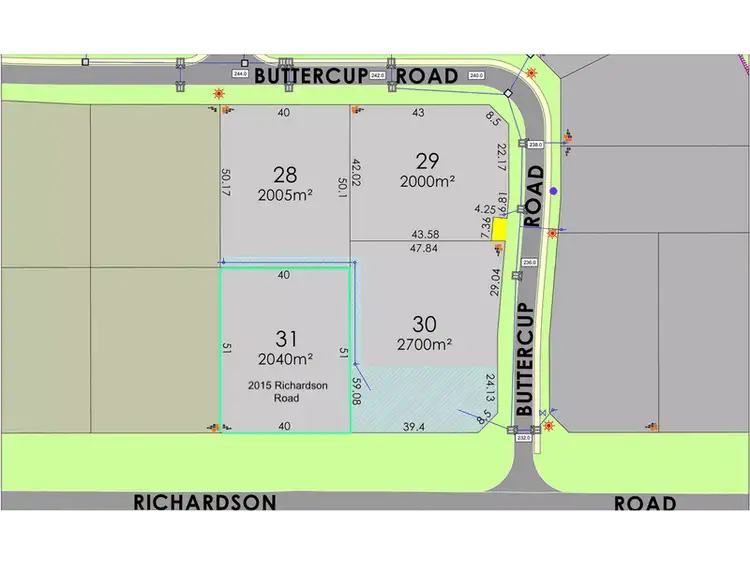 Floorplan of Homely land listing, 2015 Richardson Road, Parkerville WA 6081