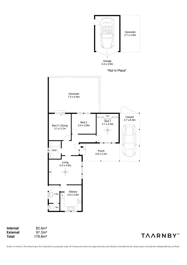 Floorplan of Homely house listing, 25 Ellen Street, Nailsworth SA 5083