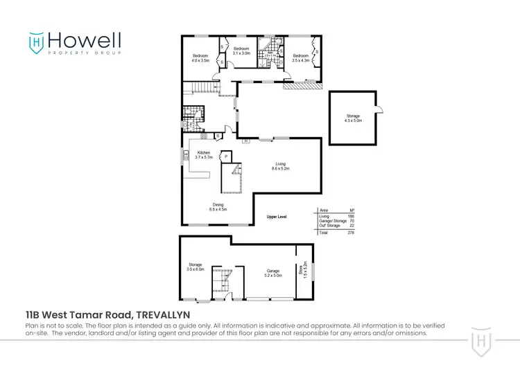 Floorplan of Homely house listing, 11B West Tamar Road, Trevallyn TAS 7250