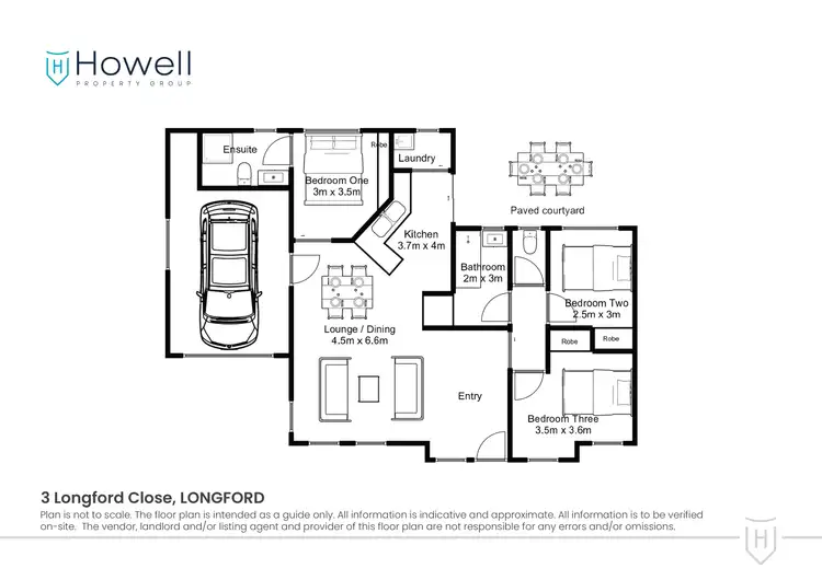 Floorplan of Homely house listing, 3 Longford Close, Longford TAS 7301