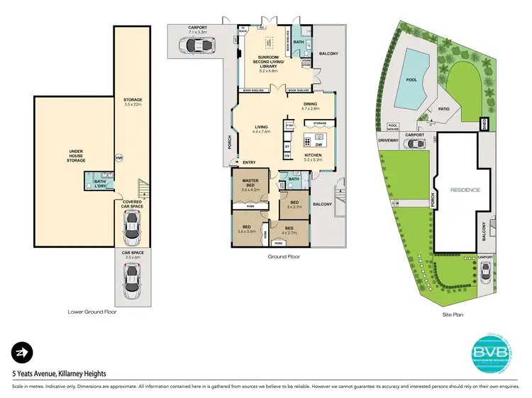 Floorplan of Homely house listing, 5 Yeats Avenue, Killarney Heights NSW 2087