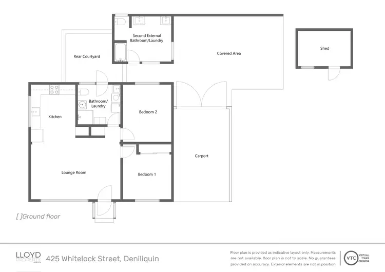 Floorplan of Homely house listing, 425 Whitelock Street, Deniliquin NSW 2710