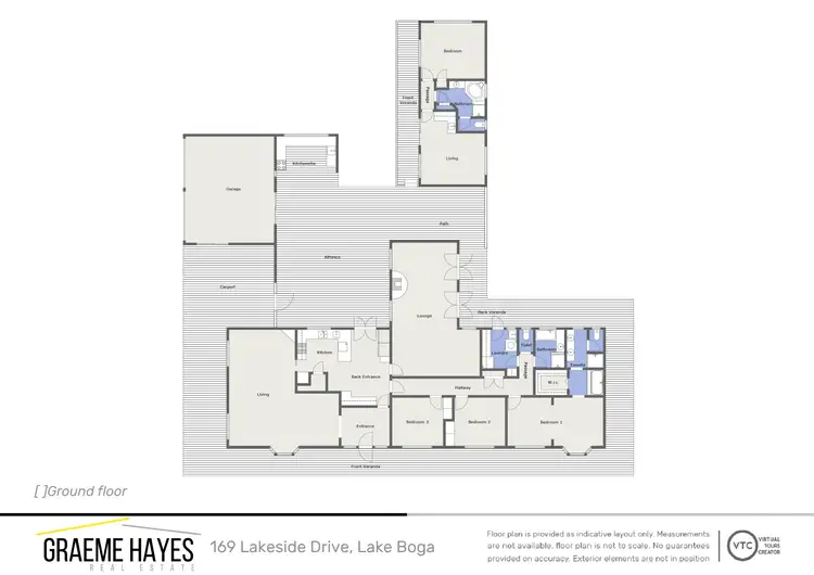 Floorplan of Homely house listing, 169 Lakeside Drive, Lake Boga VIC 3584